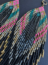 Load image into Gallery viewer, Beaded Fringe Earrings 4664