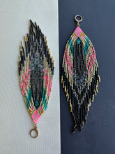 Load image into Gallery viewer, Beaded Fringe Earrings 4664
