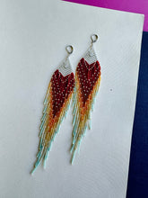 Load image into Gallery viewer, Beaded Fringe Earrings 4666