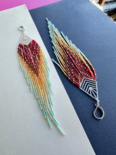 Load image into Gallery viewer, Beaded Fringe Earrings 4666