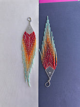 Load image into Gallery viewer, Beaded Fringe Earrings 4666