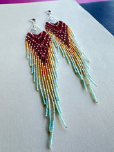 Load image into Gallery viewer, Beaded Fringe Earrings 4666
