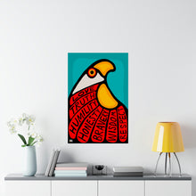 Load image into Gallery viewer, Eagle Carries Grandfather Teachings Canvas Wrap