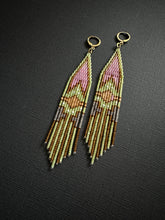 Load image into Gallery viewer, Beaded Fringe Earrings 4569