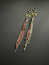 Load image into Gallery viewer, Beaded Fringe Earrings 4571