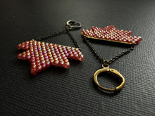 Load image into Gallery viewer, Beaded Drop Earrings 4586