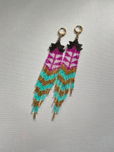 Load image into Gallery viewer, Beaded Fringe Earrings 4443