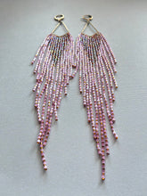 Load image into Gallery viewer, Mega Silks Beaded Fringe Earrings 4456