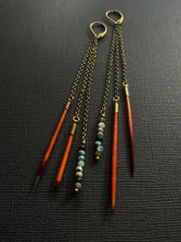Load image into Gallery viewer, Quill Drop Earrings 4209
