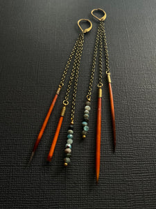 Quill Drop Earrings 4209
