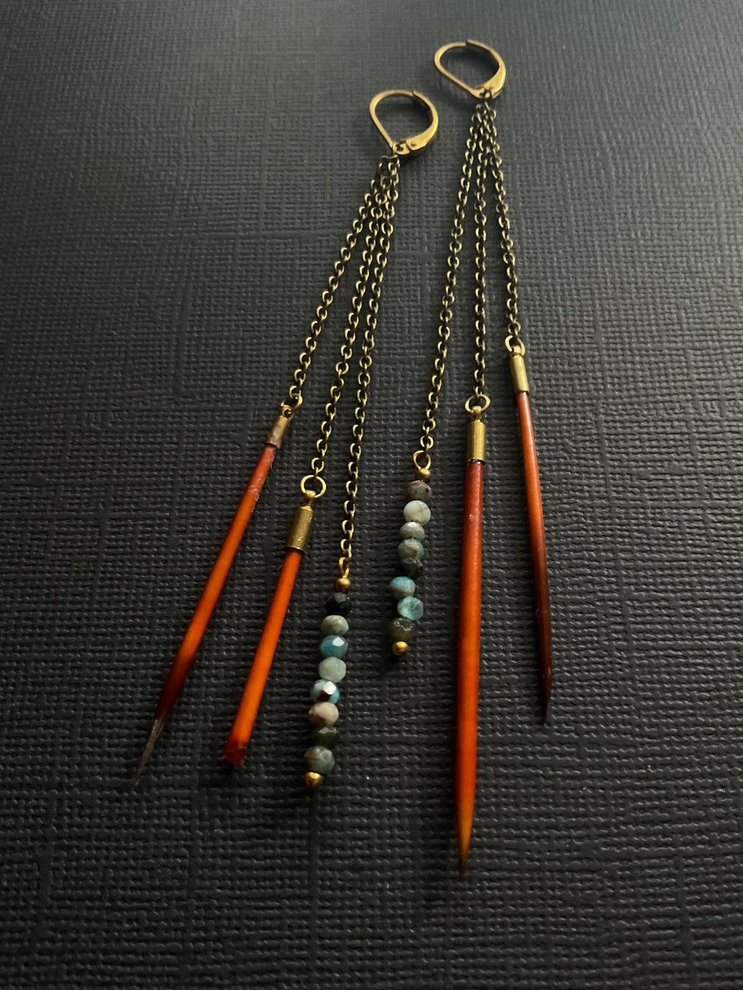 Quill Drop Earrings 4209