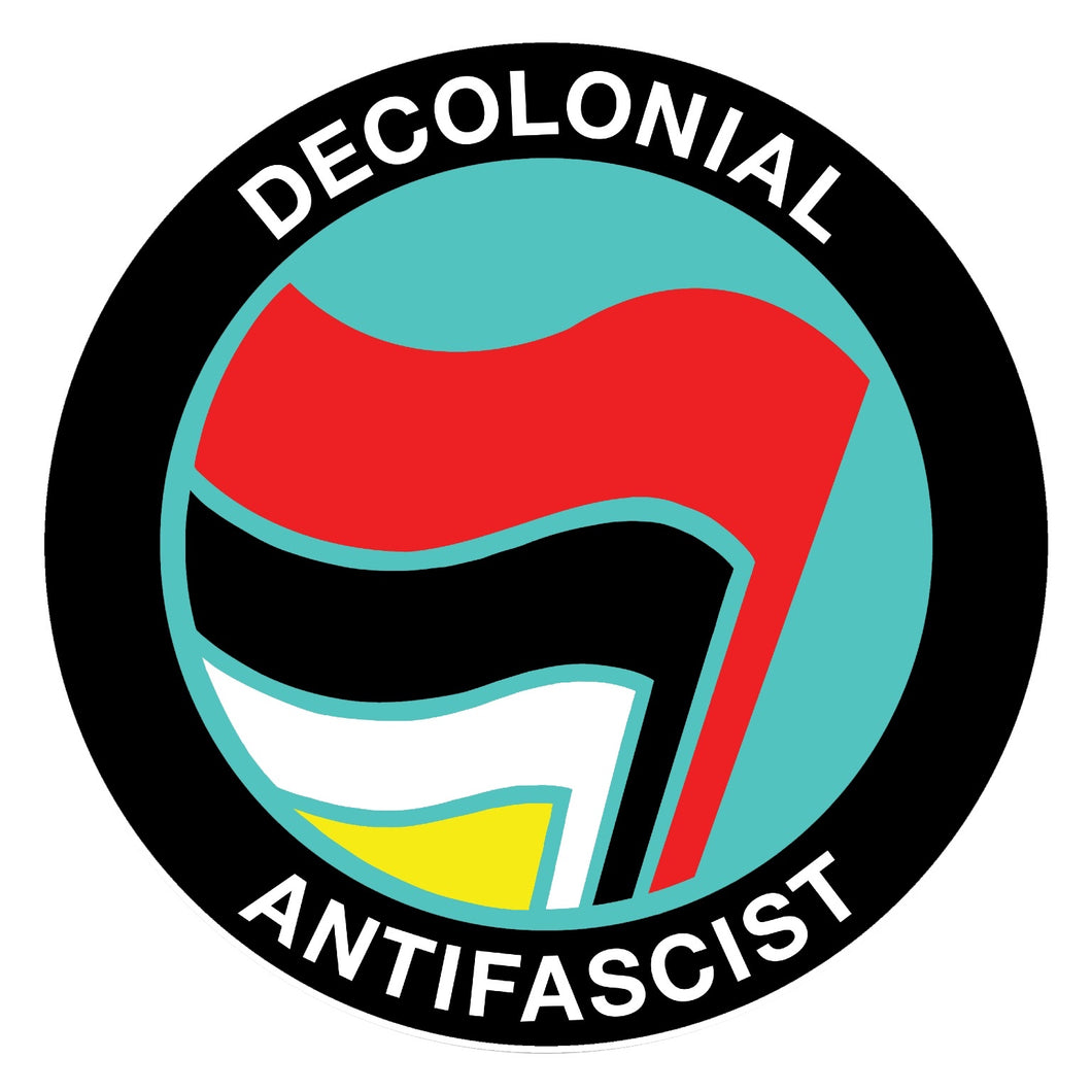 Decolonial Antifascist sticker