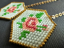 Load image into Gallery viewer, Tea Floral Drops In Pink 4692
