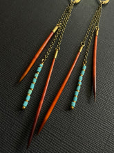 Load image into Gallery viewer, Quill Drop Earrings 4206
