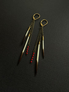 Quill Drop Earrings 4207