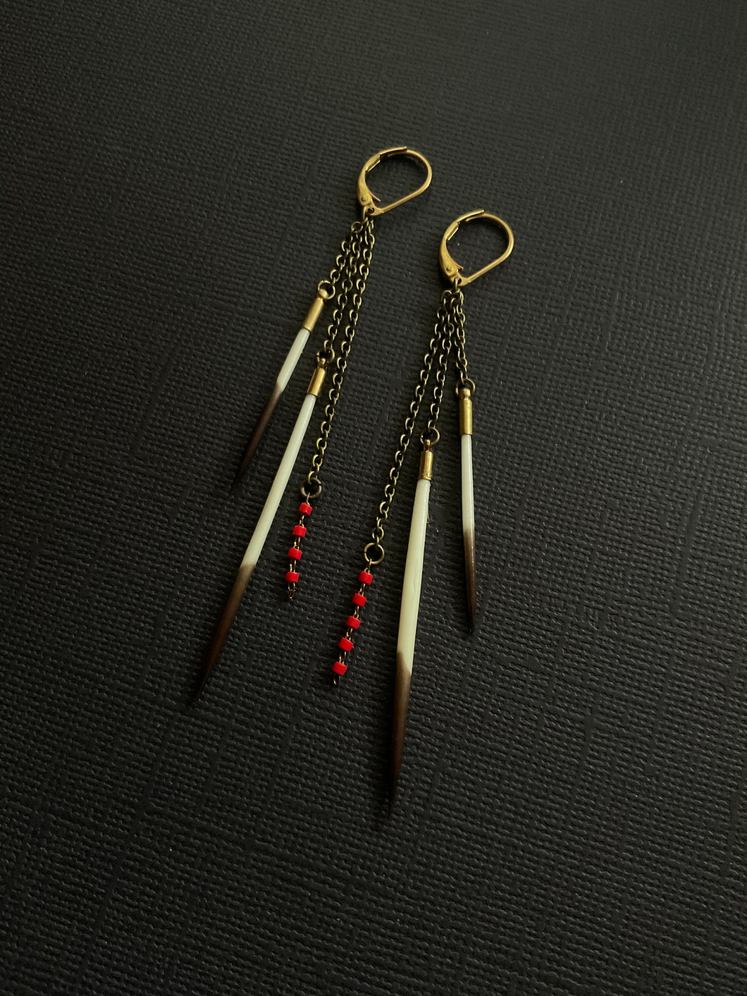 Quill Drop Earrings 4207