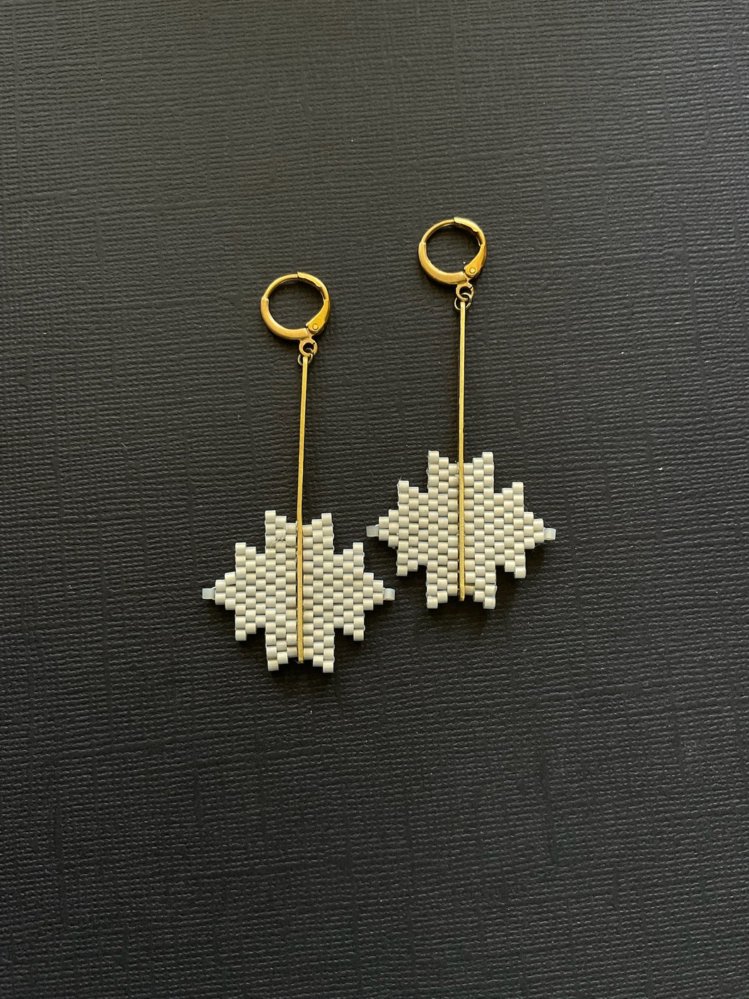 Beaded Drop Earrings 4012