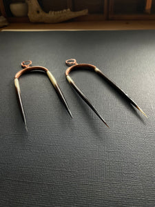 Quill Drop Earrings 3860