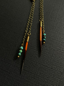 Quill Drop Earrings 4213