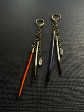 Load image into Gallery viewer, Quill Drop Earrings 4214
