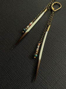 Quill Drop Earrings 4205