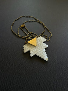 Beaded Pendant 4027