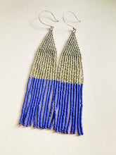 Load image into Gallery viewer, Clementine Beaded Fringe Earrings C9
