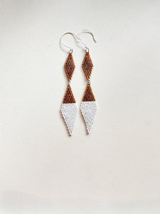 Clementine Beaded  Drop Earrings C6