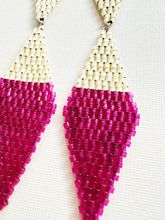 Load image into Gallery viewer, Clementine Beaded  Drop Earrings C4
