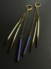 Load image into Gallery viewer, Quill Drop Earrings 4210
