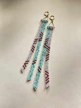 Load image into Gallery viewer, Beaded Fringe Earrings 4082
