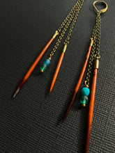 Load image into Gallery viewer, Quill Drop Earrings 4212
