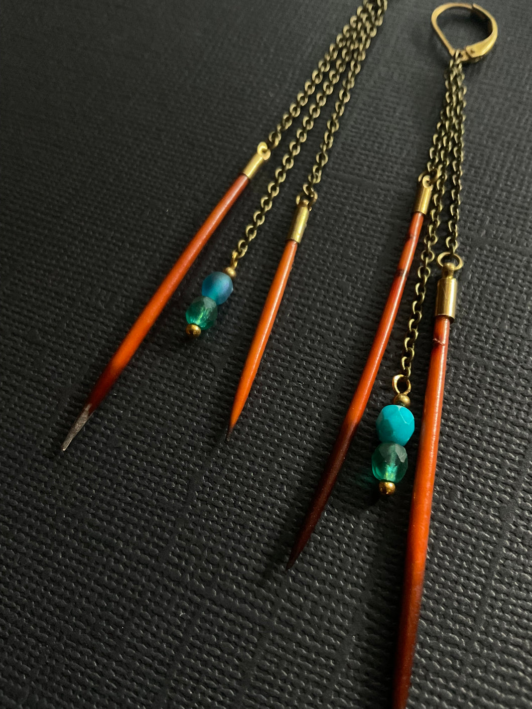 Quill Drop Earrings 4215