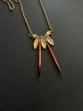 Load image into Gallery viewer, 2 Quills Beaded Pendant 3985
