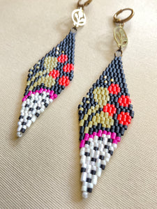 Botanical Drop Earrings 3983