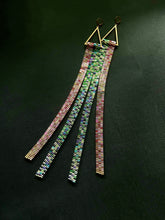 Load image into Gallery viewer, Beaded Fringe Earrings 4127
