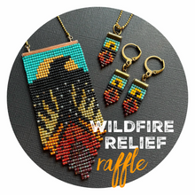 Load image into Gallery viewer, Anemki Awasishkode (Thunderbird Beyond the Fire)  Necklace + 1 Raffle Entry
