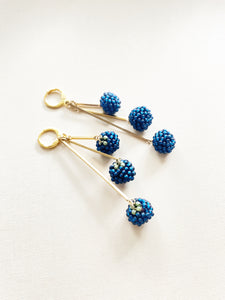 (PRE-ORDER) Blueberry Drop Earrings