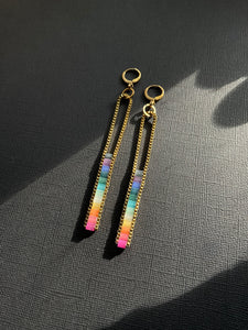 Beaded Drop Earrings 3781