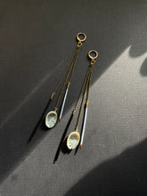 Load image into Gallery viewer, Beaded Quill Drop Earrings 3786
