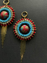 Load image into Gallery viewer, Beaded Drop Earrings 3800
