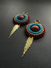 Load image into Gallery viewer, Beaded Drop Earrings 3800
