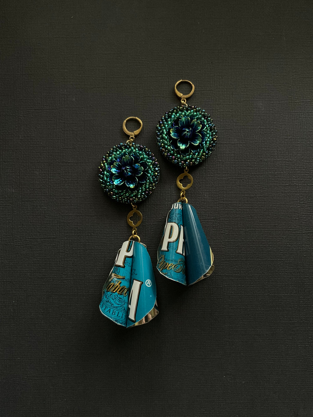 Beaded Drop Earrings 3804