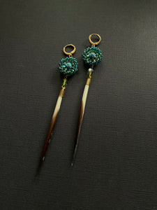 Beaded Drop Earrings 3806