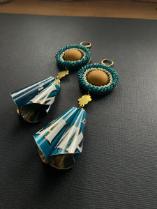 Beaded Drop Earrings 3812
