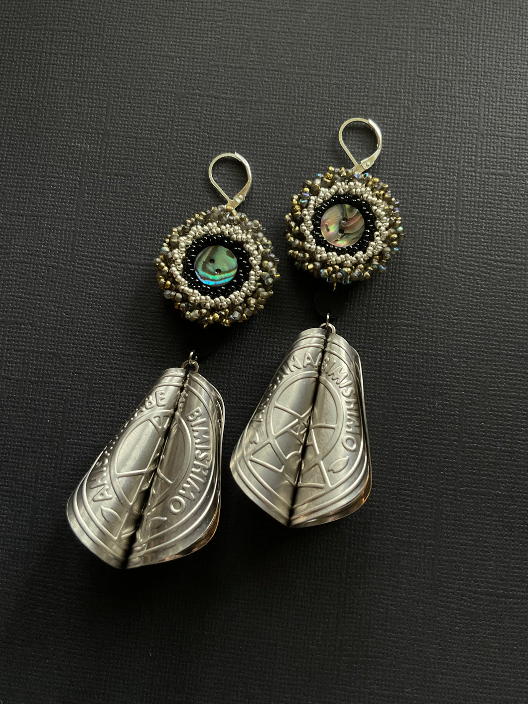 Beaded Drop Earrings 3814