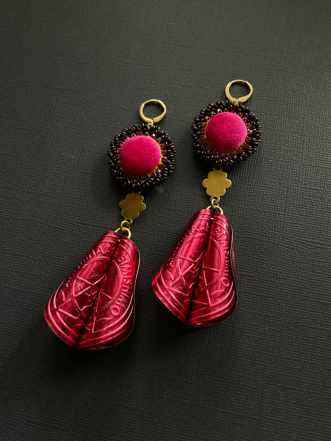 Beaded Drop Earrings 3816