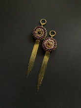 Load image into Gallery viewer, Beaded Drop Earrings 3819
