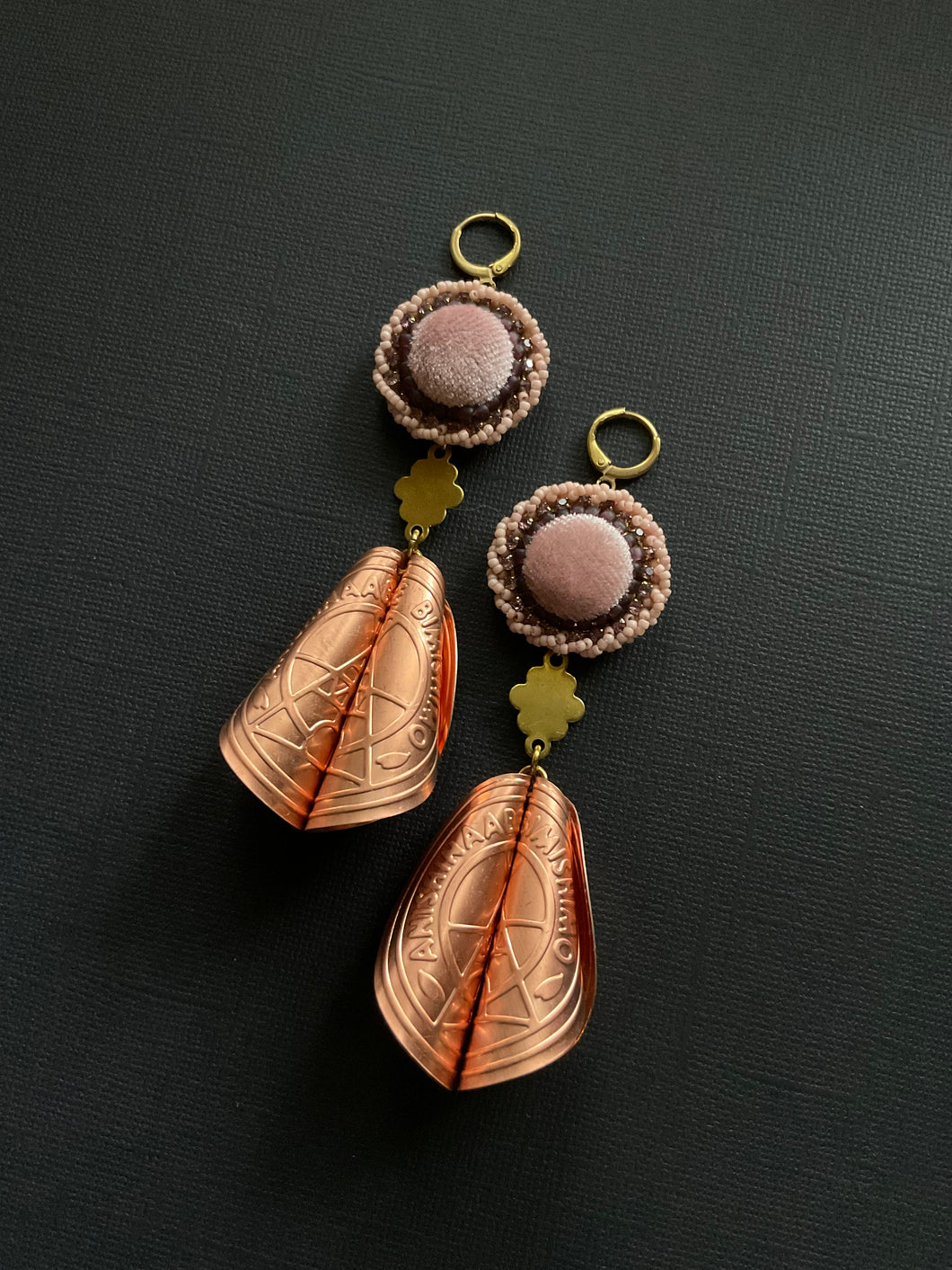 Beaded Drop Earrings 3820