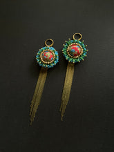 Load image into Gallery viewer, Beaded Drop Earrings 3821

